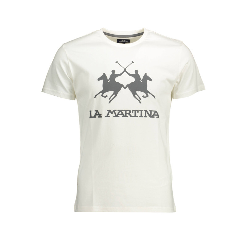 La martina T-Shirt CCMR05-JS206 White