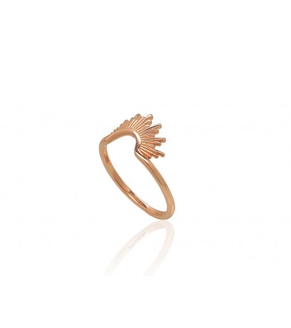 Gold ring 1100951(Au-R), Red Gold 585°