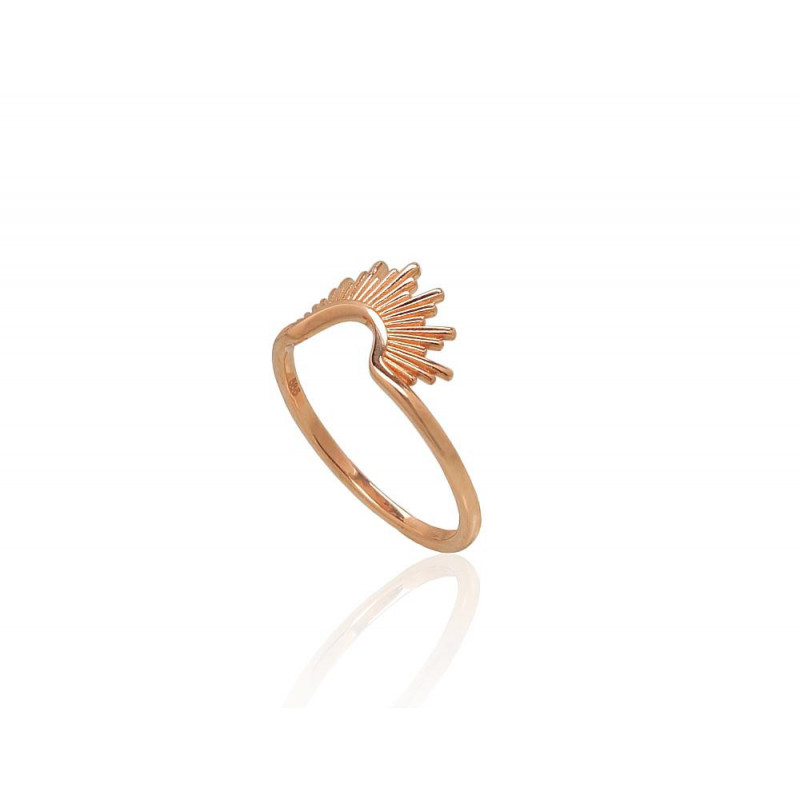 Gold ring 1100951(Au-R), Red Gold 585°