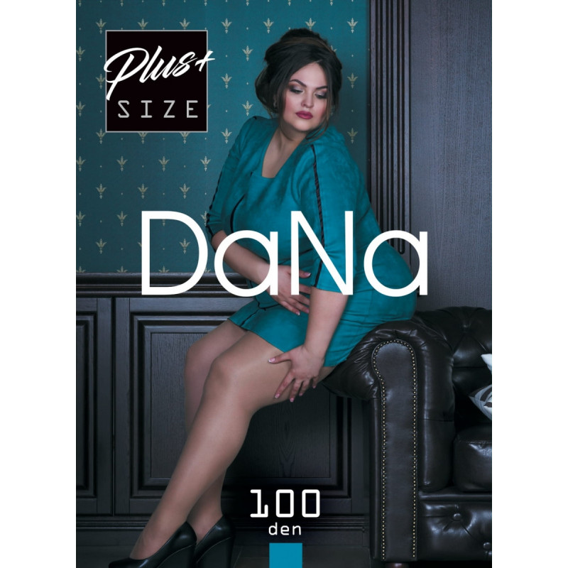 Didelių dydžių pėdkelnės DANA LMZ80 Plus Size 100 denų