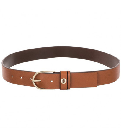 tommy hilfiger brown leather belt