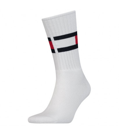 Tommy Hilfiger Flag 1P White 481985001 300 039 (TH313-a) kojinės