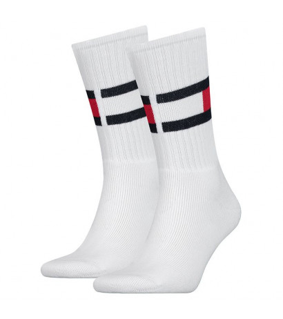 Tommy Hilfiger Flag 1P White 481985001 300 039 (TH313-a) socks