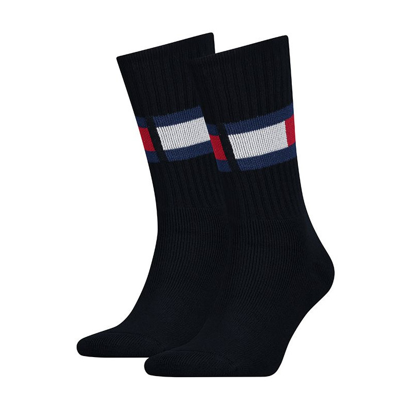 Tommy Hilfiger Flag 1P Dark Navy 481985001 322 043 (TH313-b) kojinės