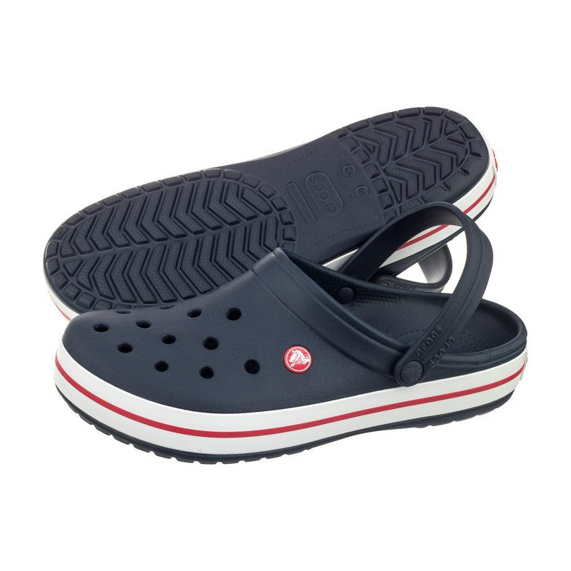 Crocs Crocband Navy 11016-410 (CR4-i) Women's Shoes/Flip Flops