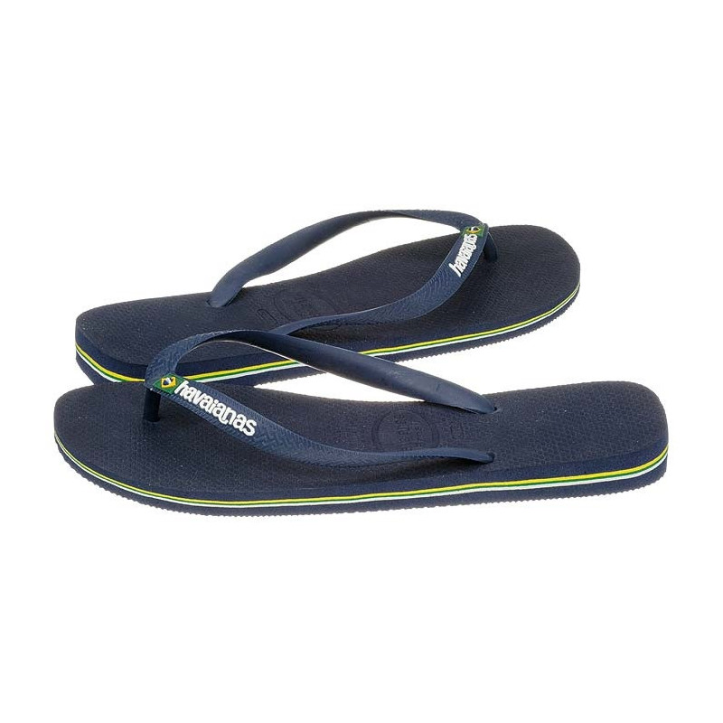 Havaianas Brasil Logo Marinho Navy Blue 4110850-0555 (HI1-b) apavi