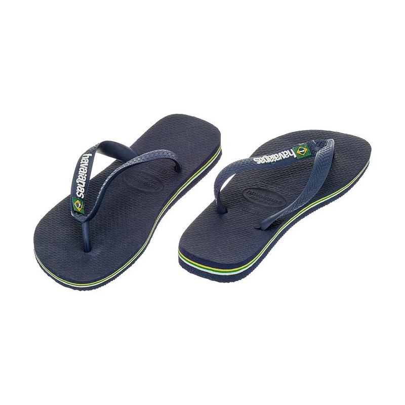 Havaianas Brasil Logo Marinho Navy Blue 4110850-0555 (HI1-b) apavi