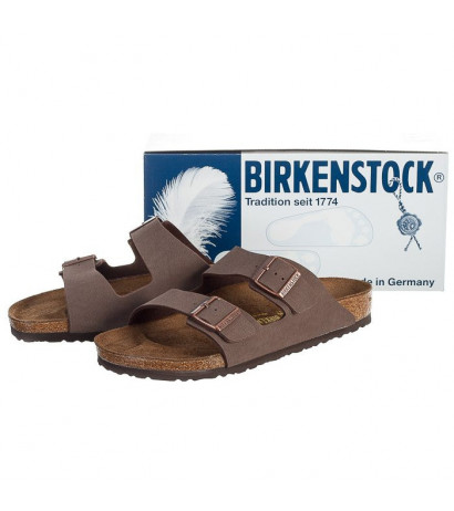 Birkenstock Arizona BS Nubuk Mocca 151181 (BK17-a) šlepetės