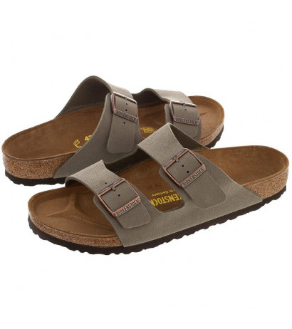 Birkenstock Arizona BS Nubuk Stone 151211 (BK17-b) šlepetės