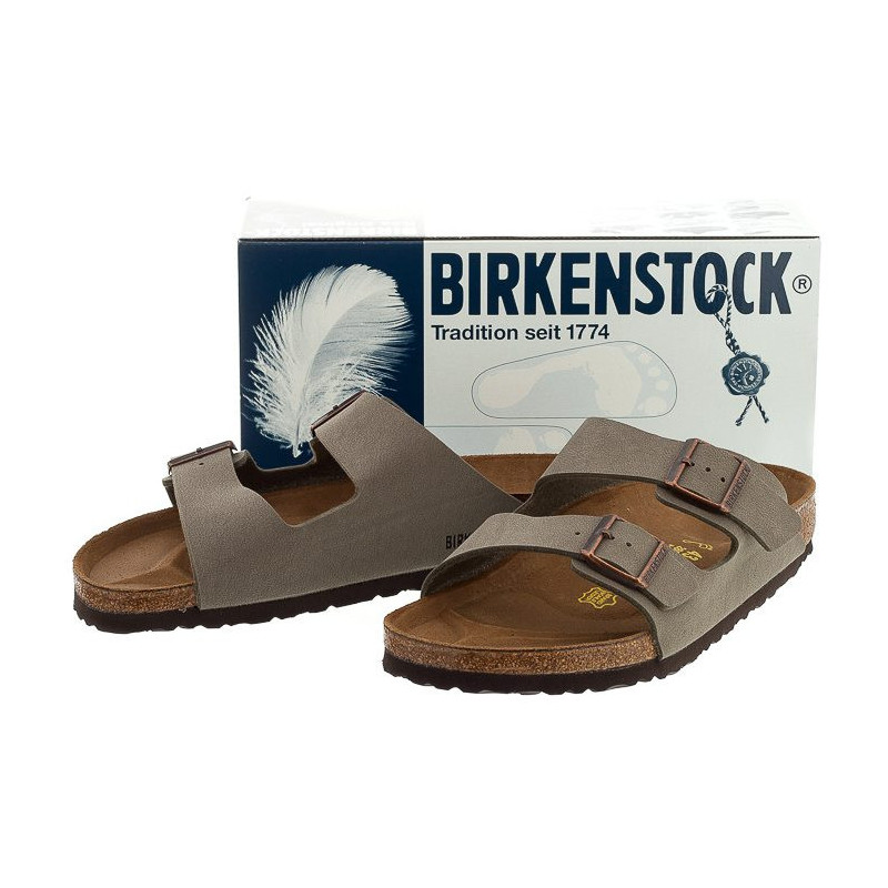 Birkenstock Arizona BS Nubuk Stone 151211 (BK17-b) čības