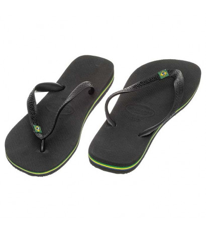 Havaianas Brasil Preto 4000032-0090 (HI4-f) apavi