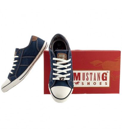 Mustang Granatowe 4058-310-841 (MU233-d) shoes