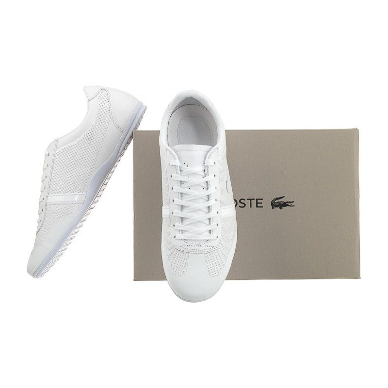 Lacoste on sale mokara white