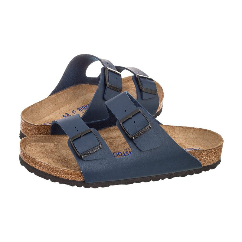 Birkenstock Arizona BS Soft Footbed Blue 051061 (BK66-b) čības