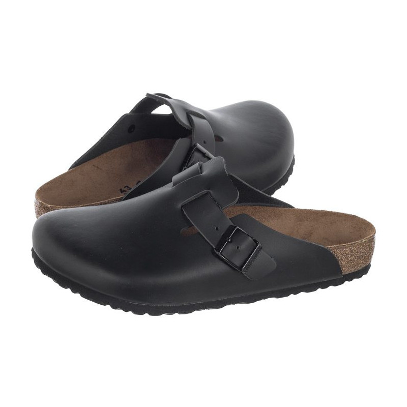 Birkenstock Boston BS Black 060191 (BK80-a) čības