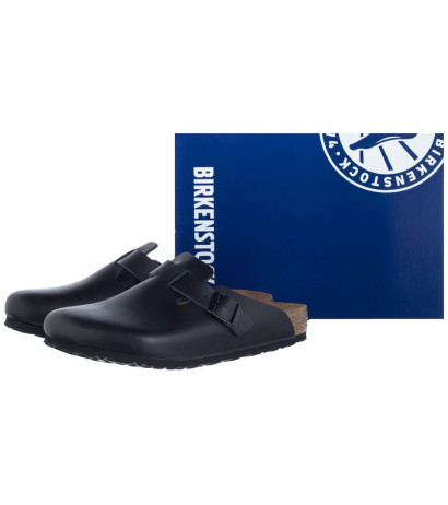 Birkenstock Boston BS Black 060191 (BK80-a) čības