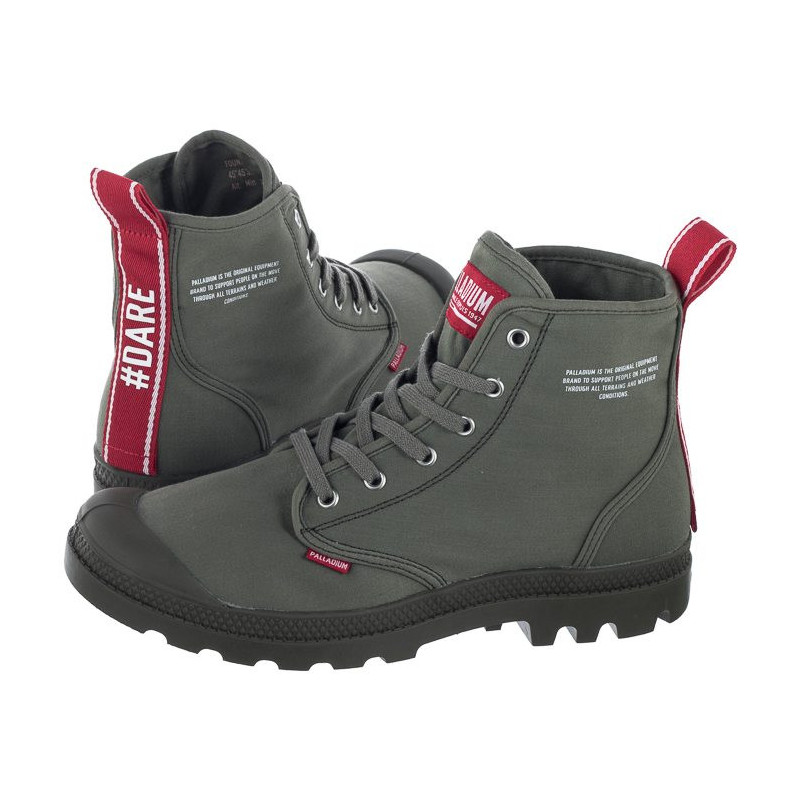 Palladium Pampa Hi Dare Olive Night 76258-325-M (PA50-a) apavi