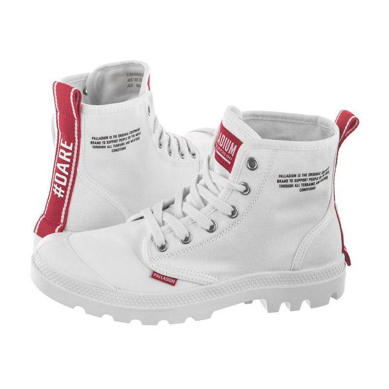 Palladium Pampa Hi Dare Star White 76258-116-M (PA50-c) sporta apavi