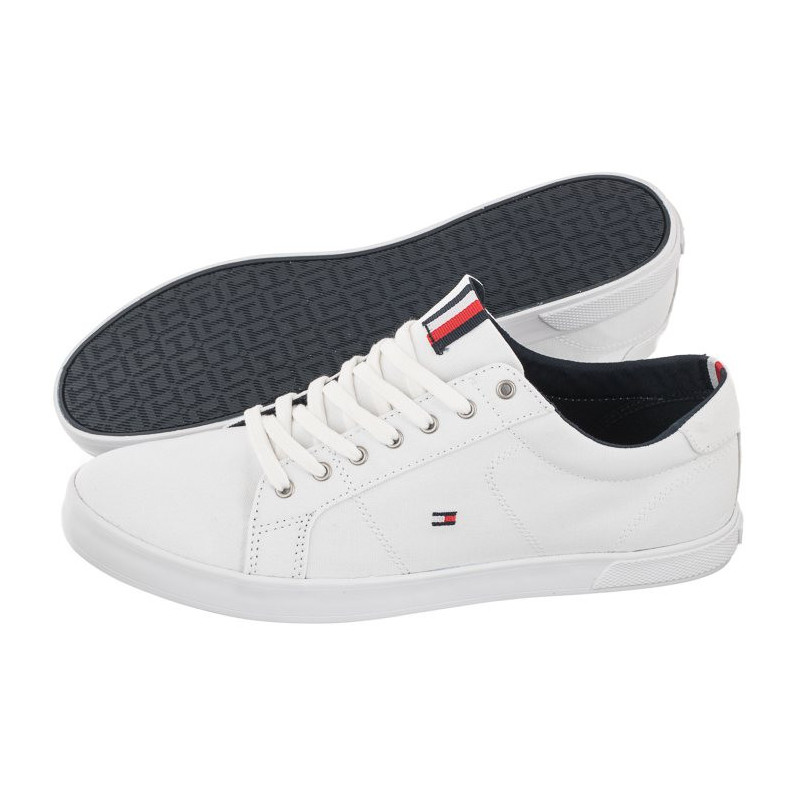 Tommy Hilfiger Iconic Long Lace Sneaker FM0FM01536-0K4 Triple White (TH112-d) sportiniai bateliai 