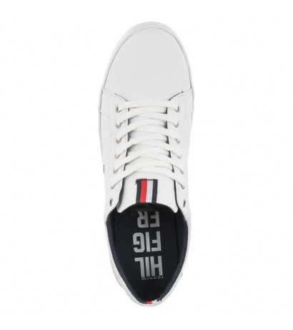 Tommy Hilfiger Iconic Long Lace Sneaker FM0FM01536-0K4 Triple White (TH112-d) sportiniai bateliai 