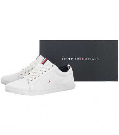 Tommy Hilfiger Iconic Long Lace Sneaker FM0FM01536-0K4 Triple White (TH112-d) sportiniai bateliai 