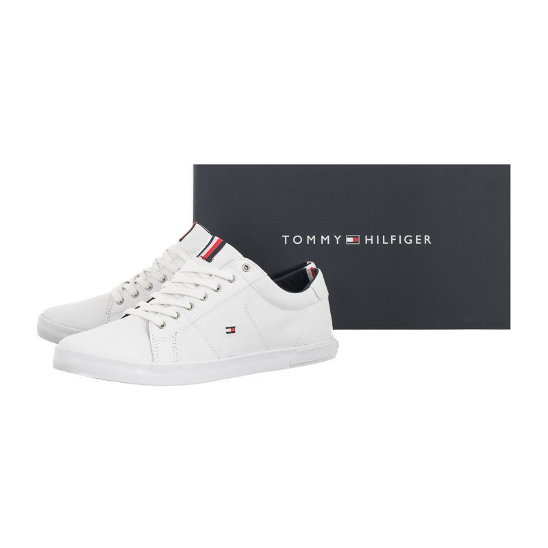 Tommy Hilfiger Iconic Long Lace Sneaker FM0FM01536-0K4 Triple White (TH112-d) sportiniai bateliai 