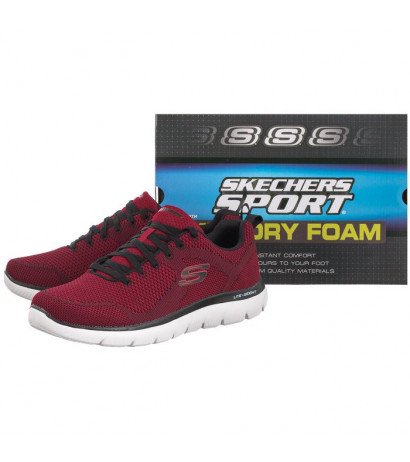 Skechers Summits Red/Black 232057/RDBK (SK67-c) spordijalatsid