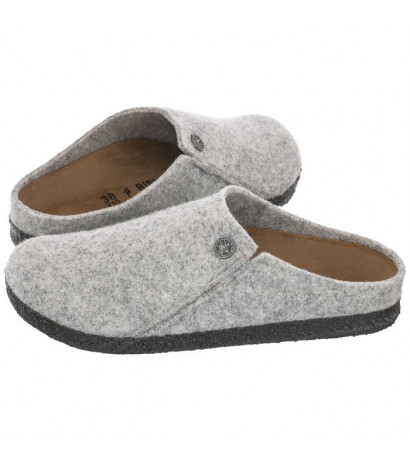 Birkenstock Zermatt Rivet Light Gray 1014934 (BK137-b) Women's Shoes/Flip Flops