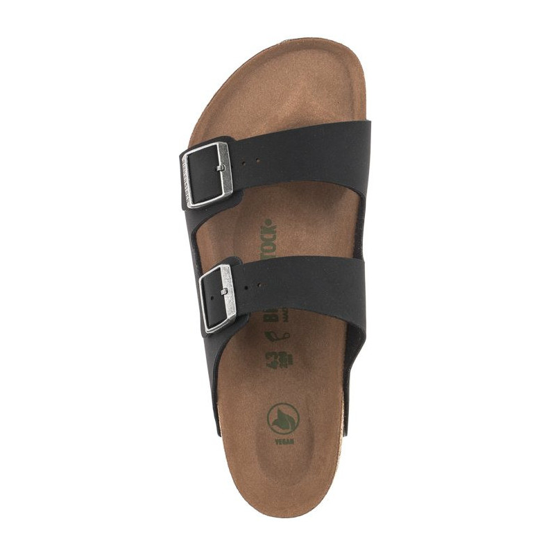 Birkenstock Arizona BS Black Earthy Vegan 1019115 (BK144-a) čības