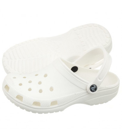 Crocs Cayman Classic White 10001-100 (CR3-f) Moteriški batai/šlepetės