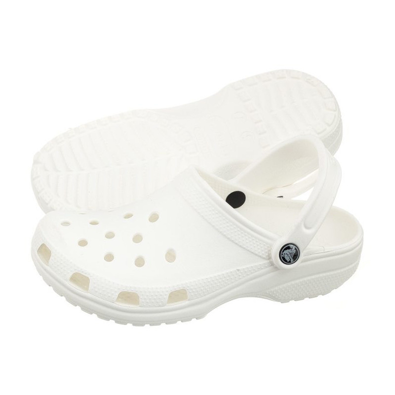 Crocs Cayman Classic White 10001-100 (CR3-f) Moteriški batai/šlepetės