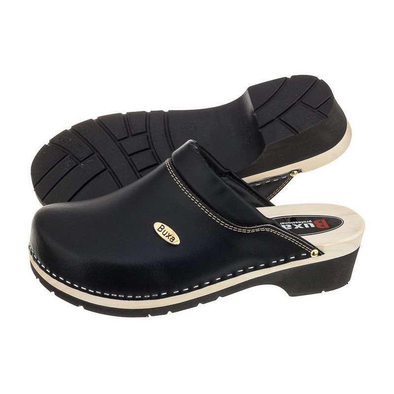 Buxa Supercomfort Czarne FPU10 (BX3-a) Sieviešu apavi/Flip Flops