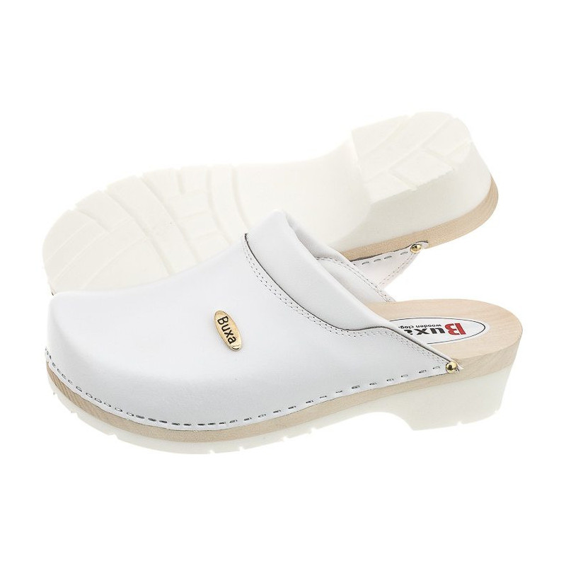 Buxa Supercomfort Białe FPU10 (BX3-b) Sieviešu apavi/Flip Flops