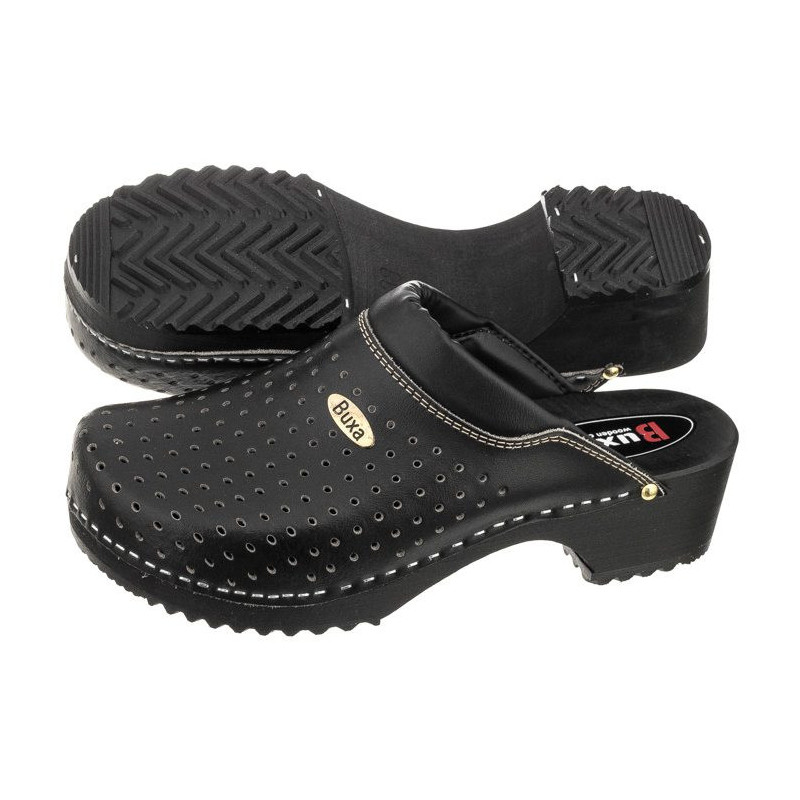 Buxa Supercomfort Czarne F11 (BX2-a) Sieviešu apavi/Flip Flops