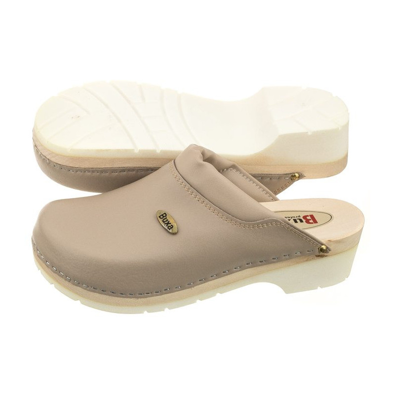 Buxa Supercomfort Beżowe FPU10 (BX3-e) Sieviešu apavi/Flip Flops