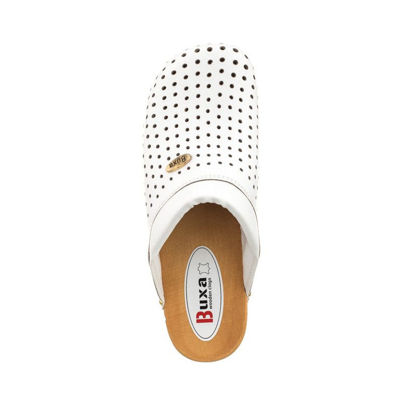 Buxa Supercomfort Białe F11 (BX2-b) Sieviešu apavi/Flip Flops