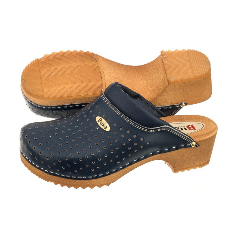 Buxa Supercomfort Granatowe F11 (BX2-d) Sieviešu apavi/Flip Flops