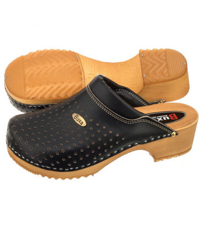 Buxa Supercomfort Czarne 2 F11 (BX2-i) Sieviešu apavi/Flip Flops