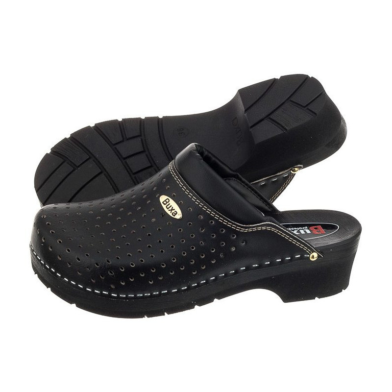 Buxa Supercomfort Czarne FPU11 (BX4-a) Sieviešu apavi/Flip Flops