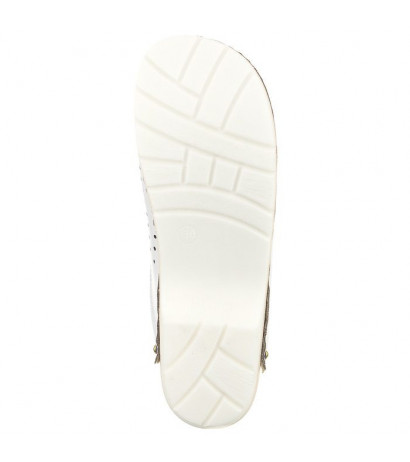 Buxa Supercomfort Białe FPU11 (BX4-b) Sieviešu apavi/Flip Flops