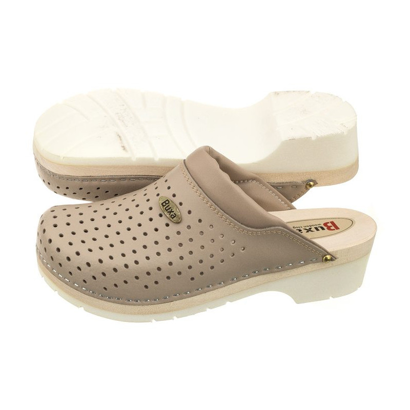 Buxa Supercomfort Beżowe FPU11 (BX4-e) Sieviešu apavi/Flip Flops