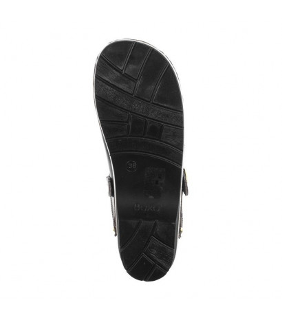 Buxa Supercomfort Czarne FPU10p (BX7-a) Sieviešu apavi/Flip Flops