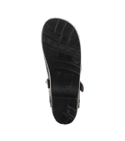 Buxa Supercomfort Czarne FPU11p (BX8-a) Sieviešu apavi/Flip Flops