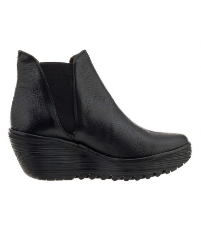 FLY London Yoss Mousse Black P500431000 (FL103-a) Boots