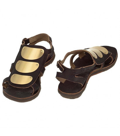 FLY London BLY Black/Gold P143071000 (FL114-a) sandalai