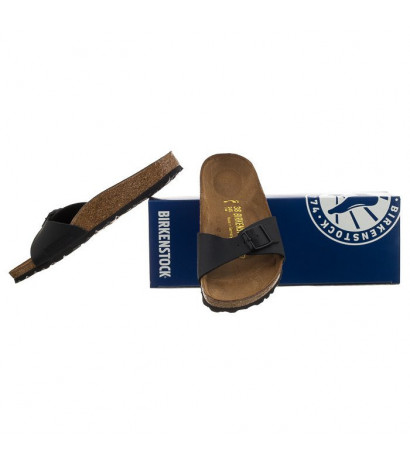 Birkenstock Madrid Black 040793 (BK6-c) Sieviešu apavi/Flip Flops