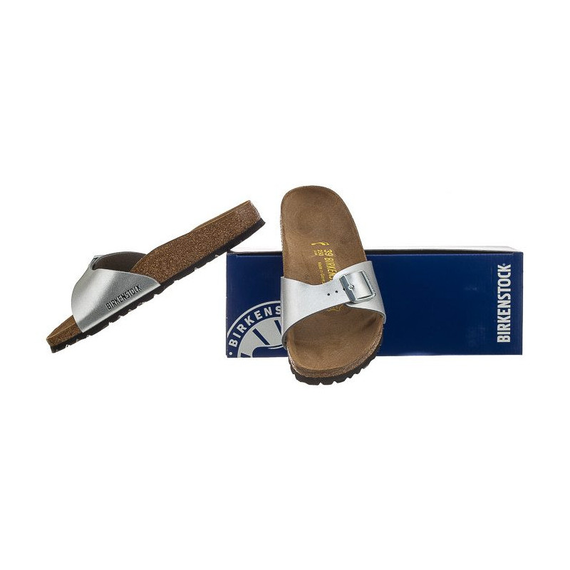 Birkenstock Madrid Silver 040413 (BK6-e) Sieviešu apavi/Flip Flops