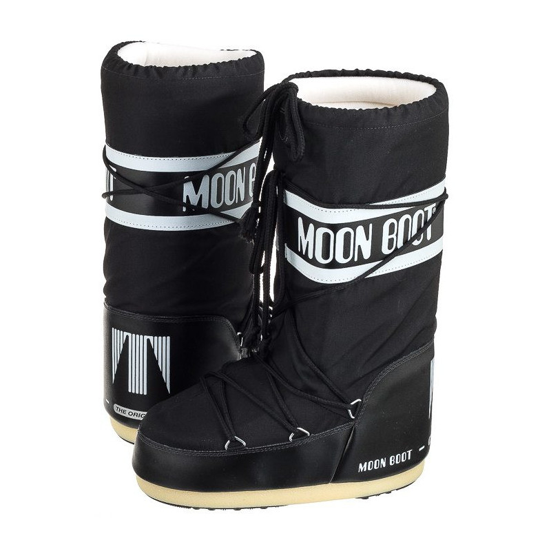 Moon Boot Icon Nylon Black 1400440 N001 (MB2-a) batai