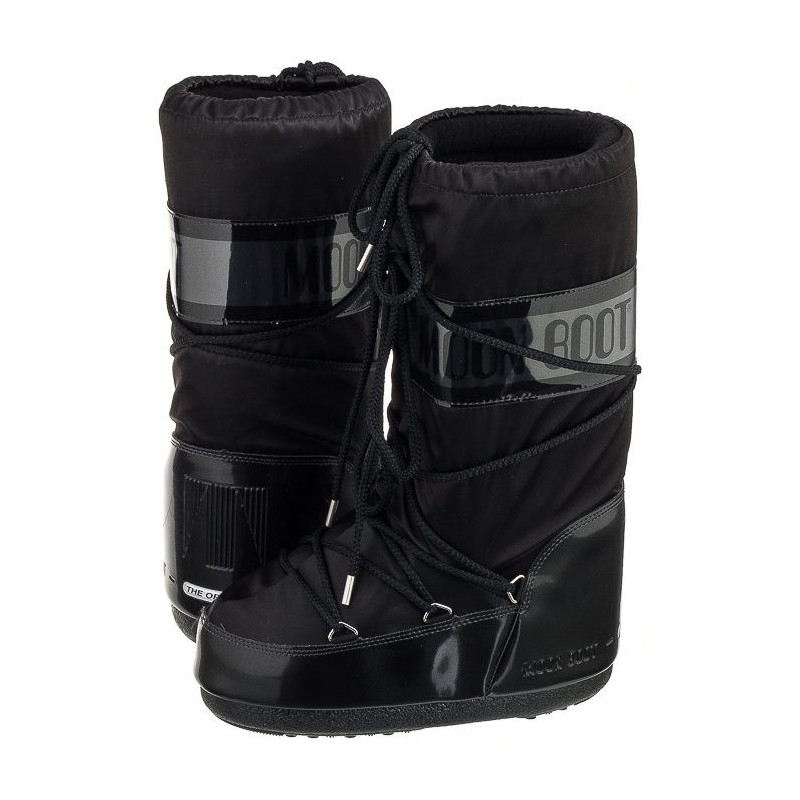 Moon Boot Icon Glance Black 1401680 N001 (MB8-a) batai