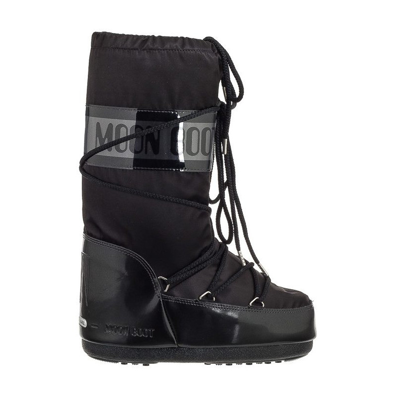 Moon Boot Icon Glance Black 1401680 N001 (MB8-a) zābaki